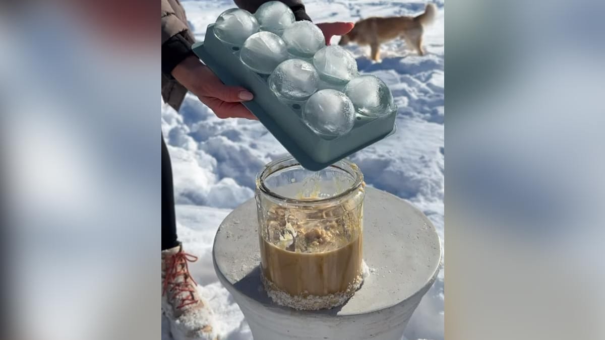 Internet Roasts Influencer For Making Snow Latte