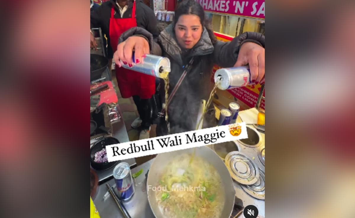 "Call The Police": This Red Bull Maggi Is Getting A Thumbs Down From Foodies