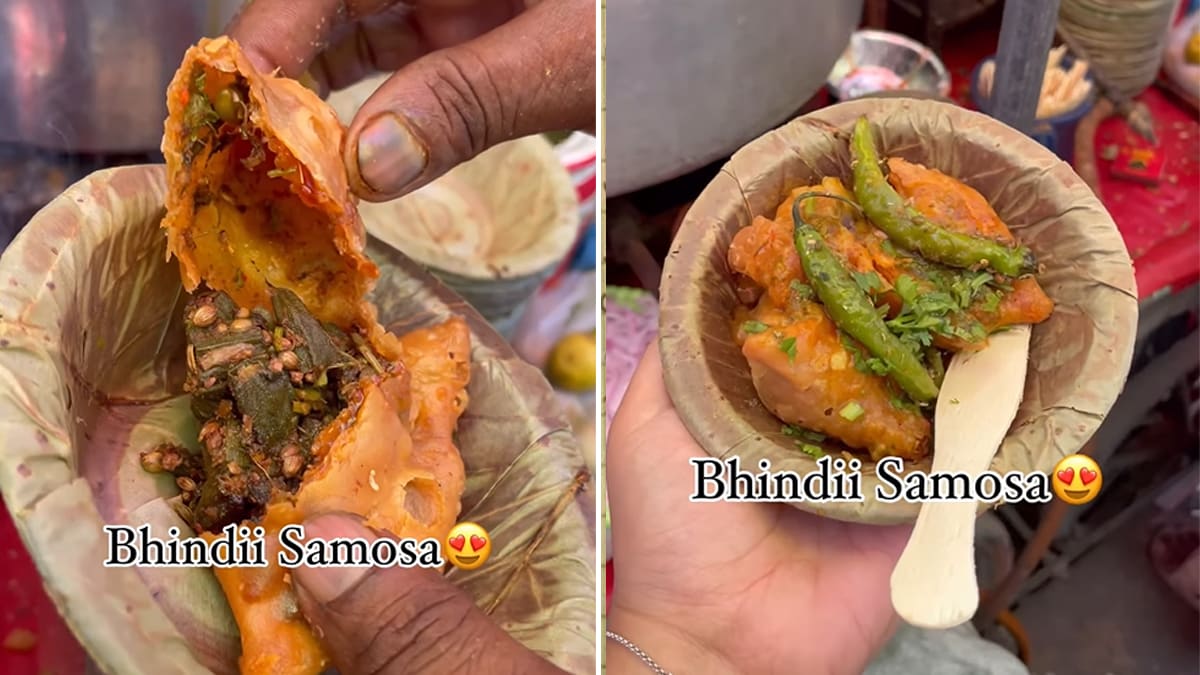 Old Delhi's Viral 'Bhindi Samosa' Leaves Bhindi Lovers Confused