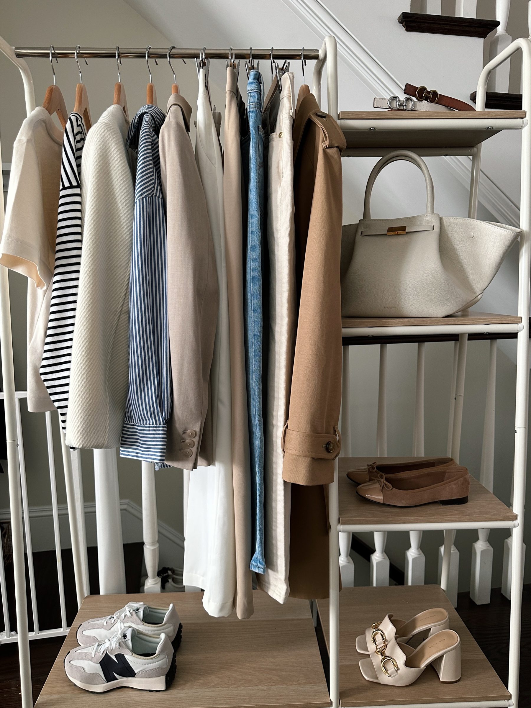 petite classic spring capsule wardrobe staples 2024