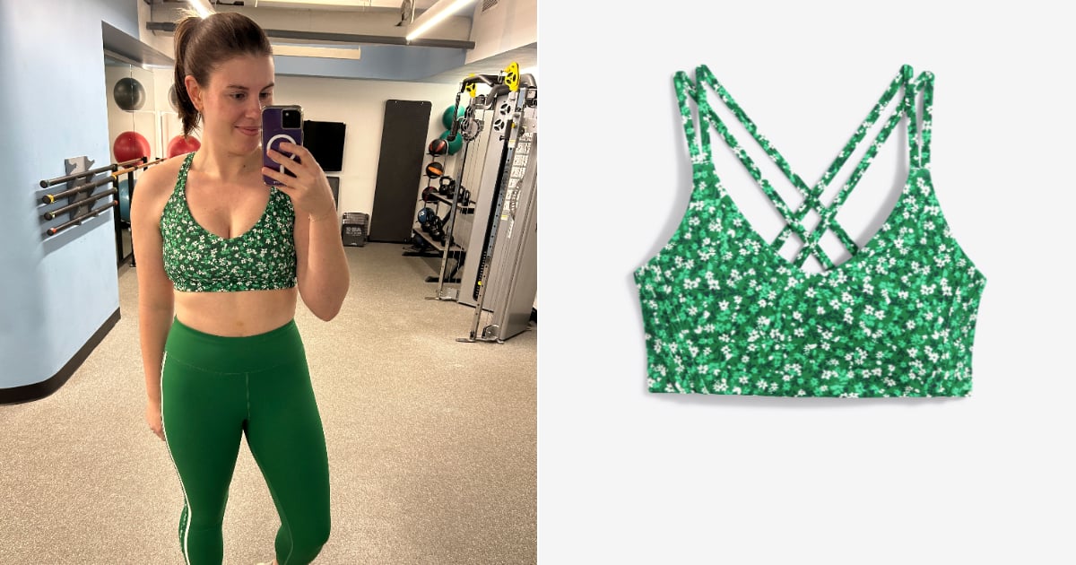 This Spring-Green Workout Set Is So Much More Fun Than Plain Black