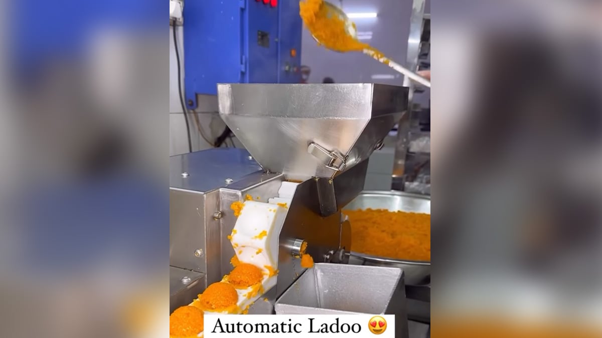 Video Of "Automatic" Motichoor Laddoos In Making Has More Than A Million Views