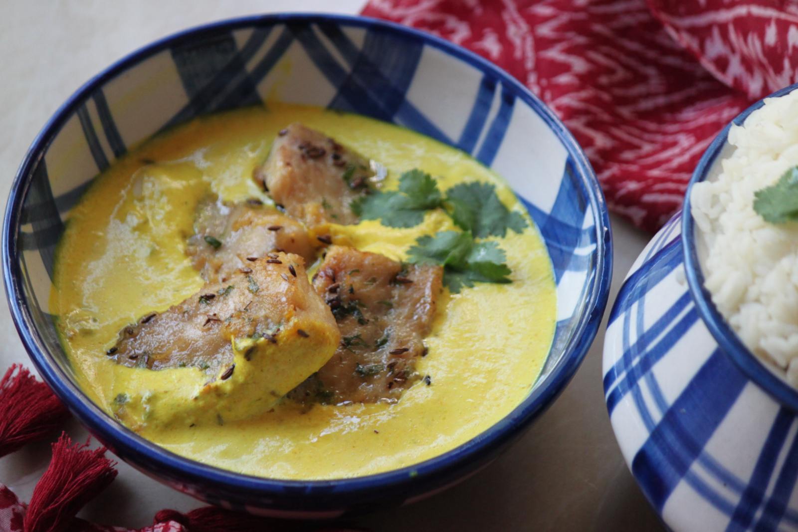 Maachli Jaisamandi Recipe - Rajasthani Style Fish In Creamy Gravy