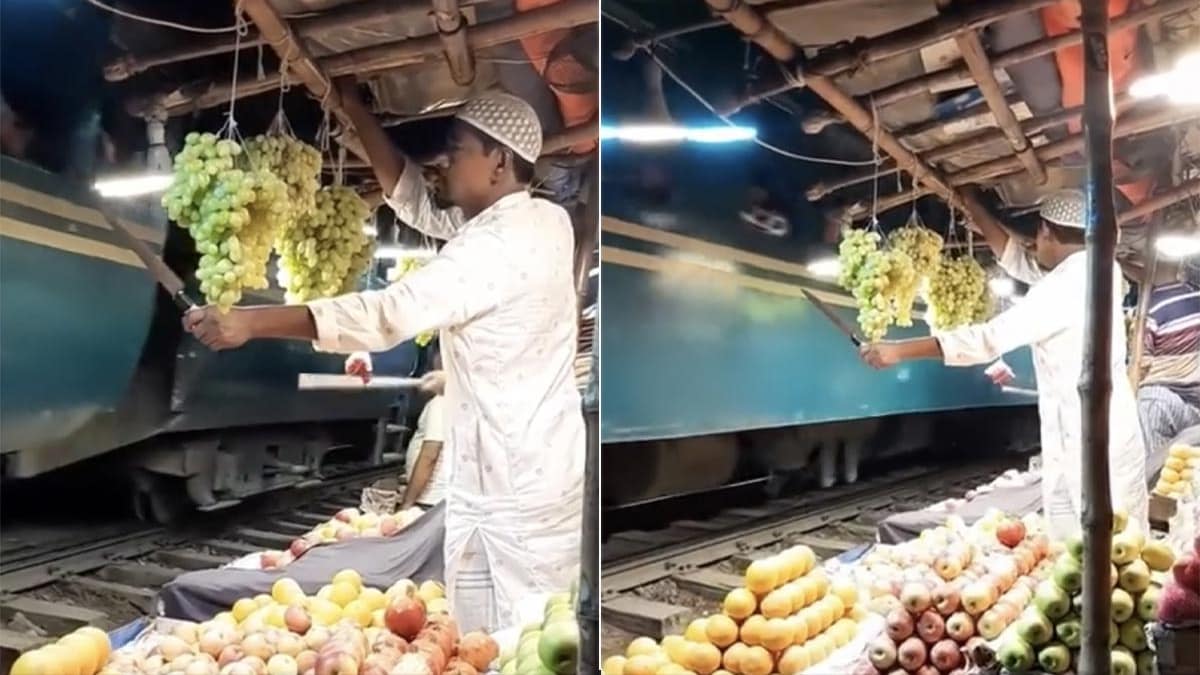 Watch: Bangladeshi Fruit Seller's Unique Idea To Prevent Shoplifting Has Internet In Splits