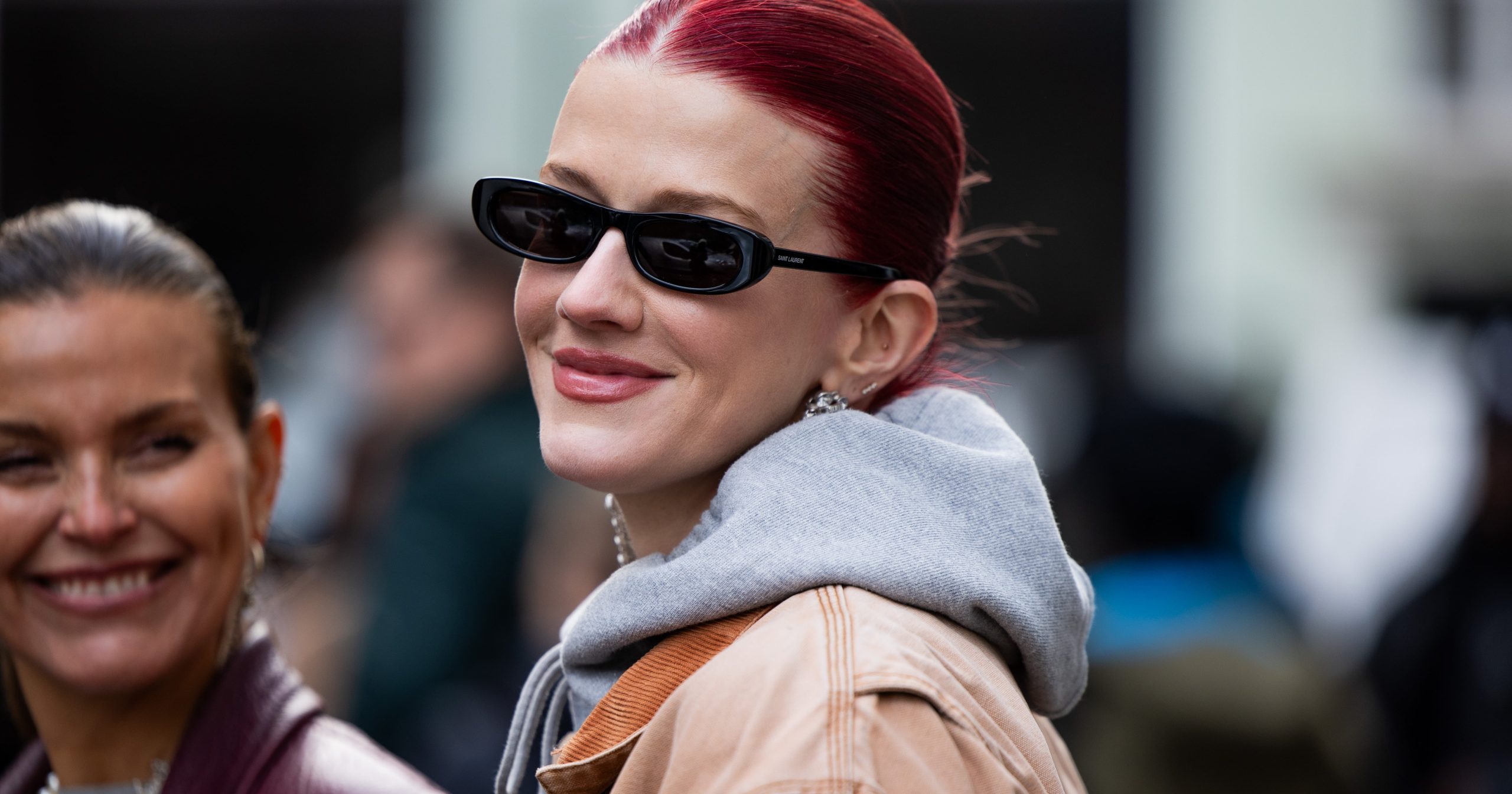 Cherry-Red Hair Is the Pick of the Season