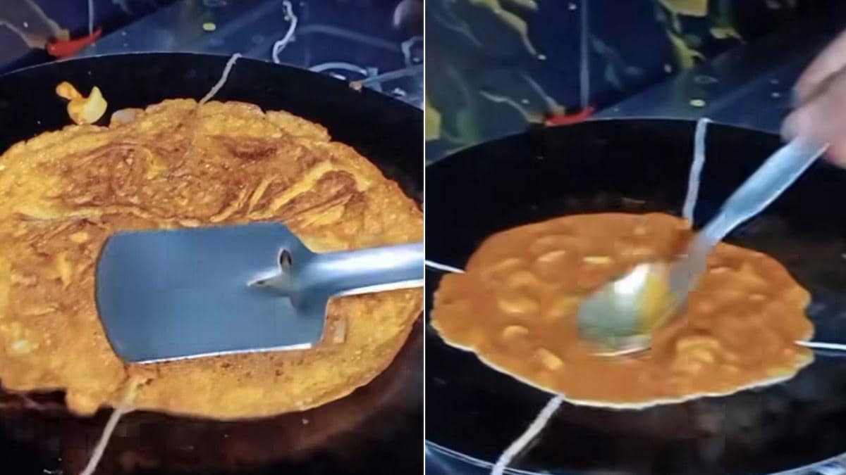 Watch: Woman Uses Threads To Flip Omelette, Internet Says "RIP Cooking"