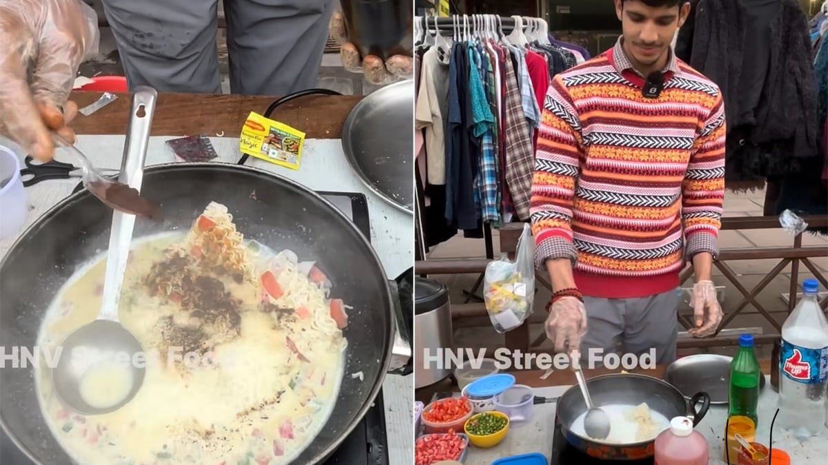 "Cheeni Reh Gayi", Says Internet After Watching Coffee Maggi Being Made At A Street Stall