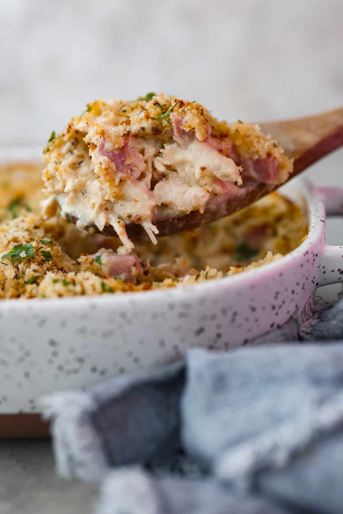 Chicken Cordon Bleu Casserole