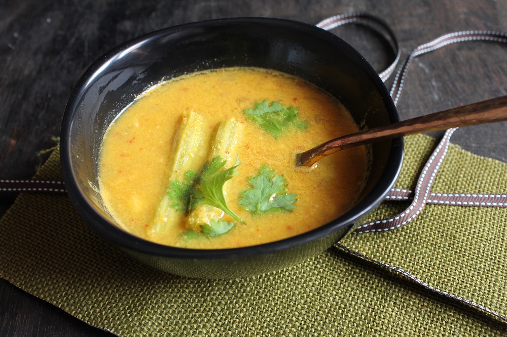 Goan Style Sangacho Ross Recipe-Drumstick Curry