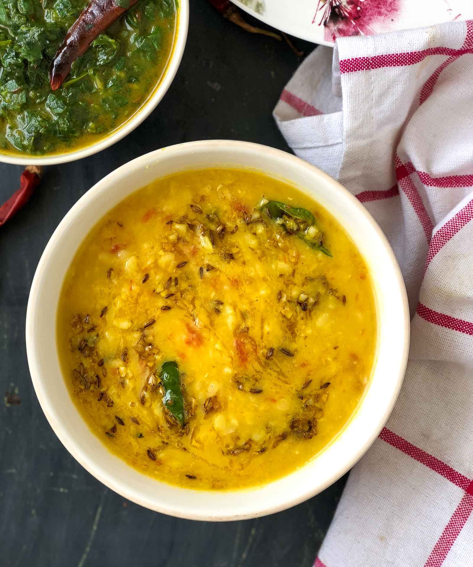 Pahari Style Phanu Recipe - Delicious Mixed Dal