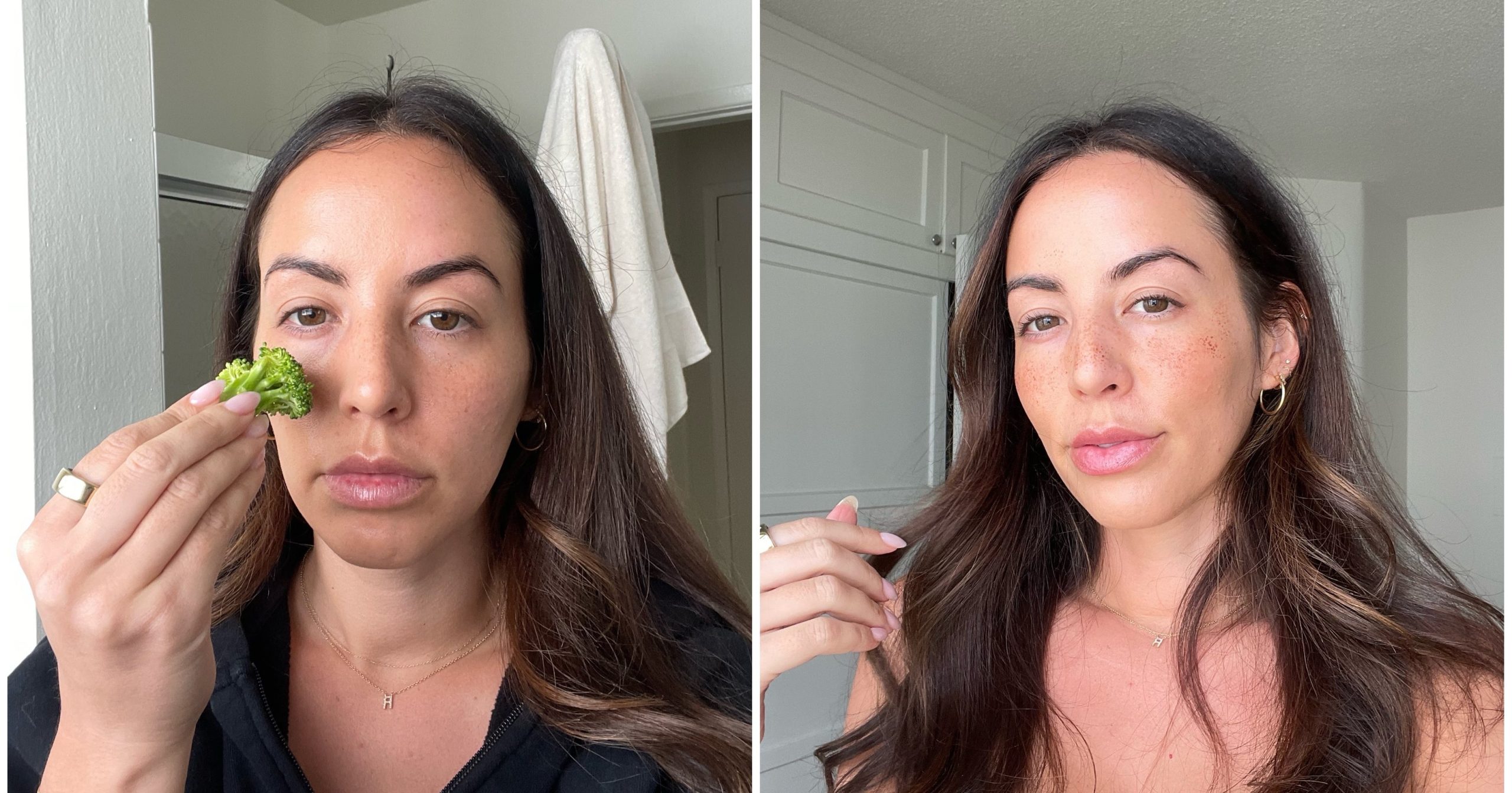 This Broccoli Hack Gave Me the Perfect Faux Freckles