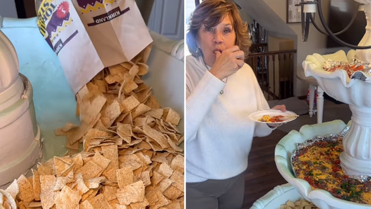 Viral Video: Woman Sets Up A Huge 'Taco Fountain' At Home