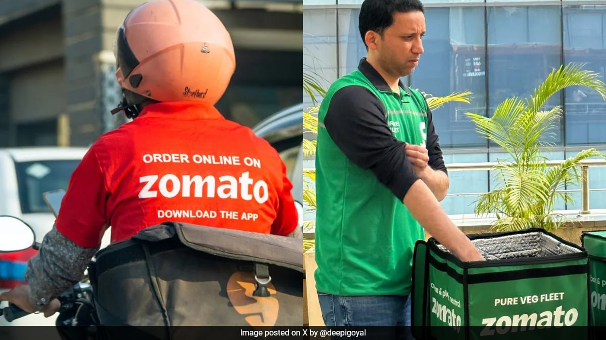 "You Made Us Understand": Zomato Withdraws Green Uniform For Veg Fleet Amid Criticism