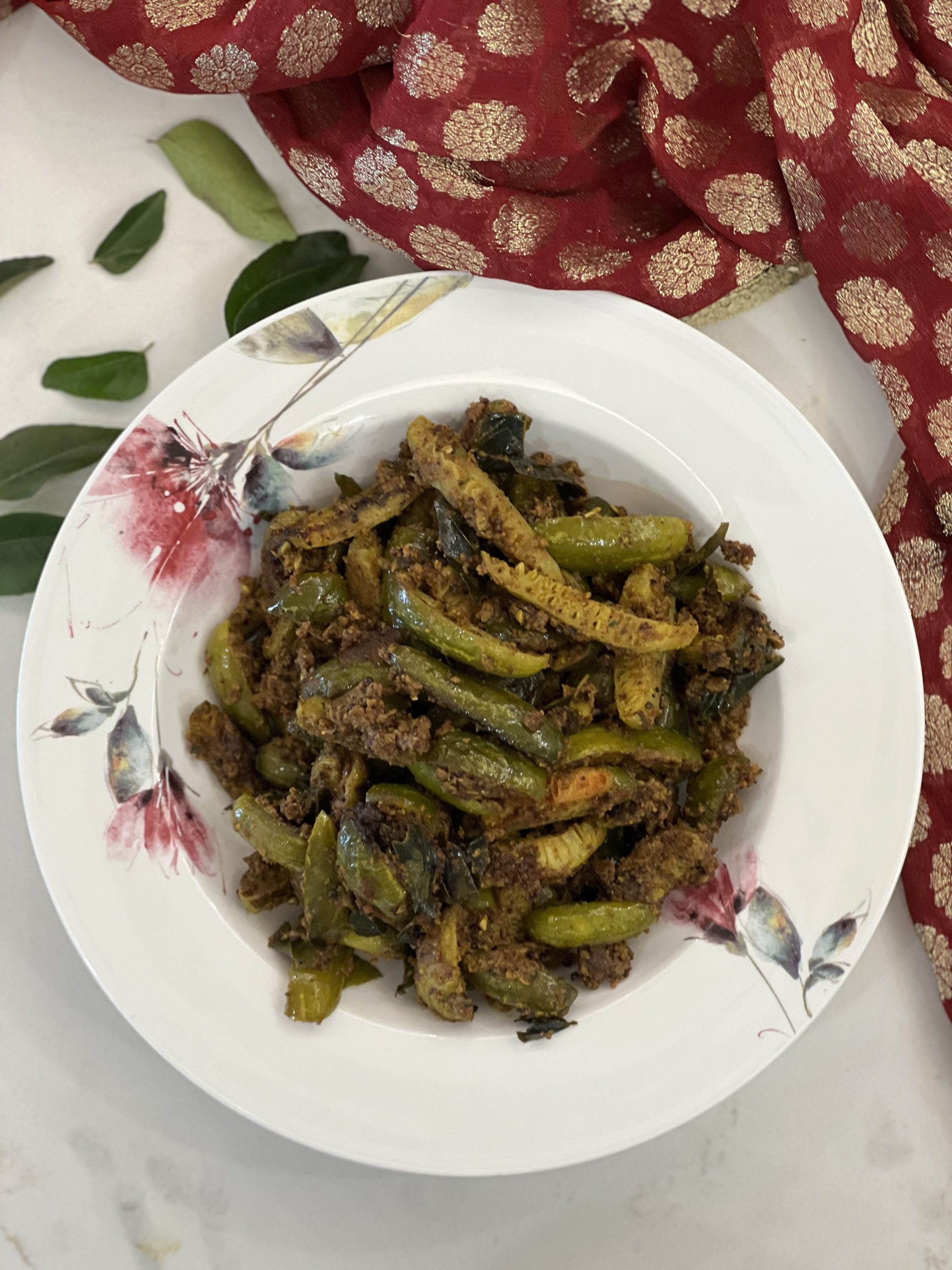 Andhra Dondakaya Ulli Kura Karam Recipe | Dondakaya Poriyal | Kovakkai Curry