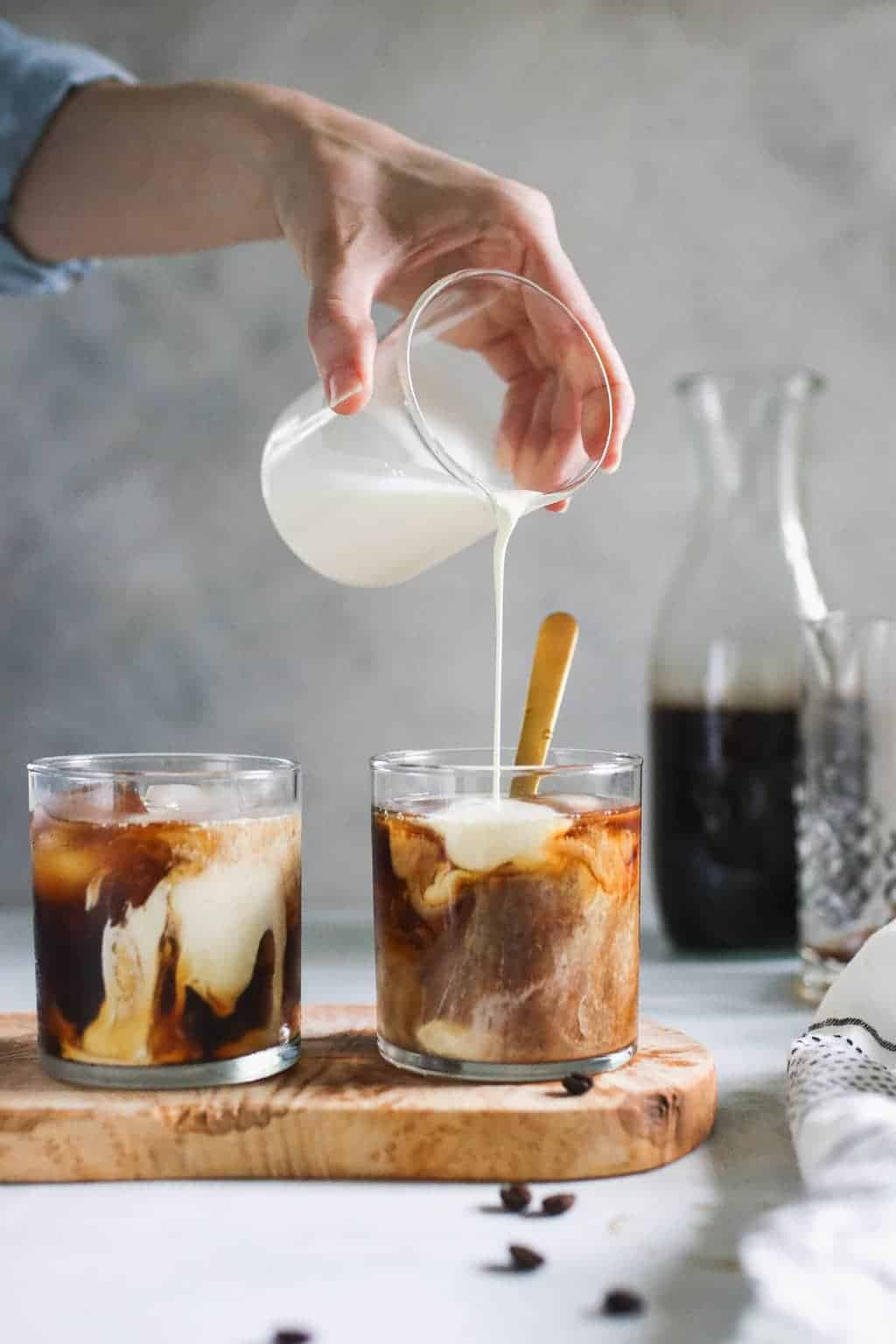 Cold Brew Iced Coffee 3 Ways