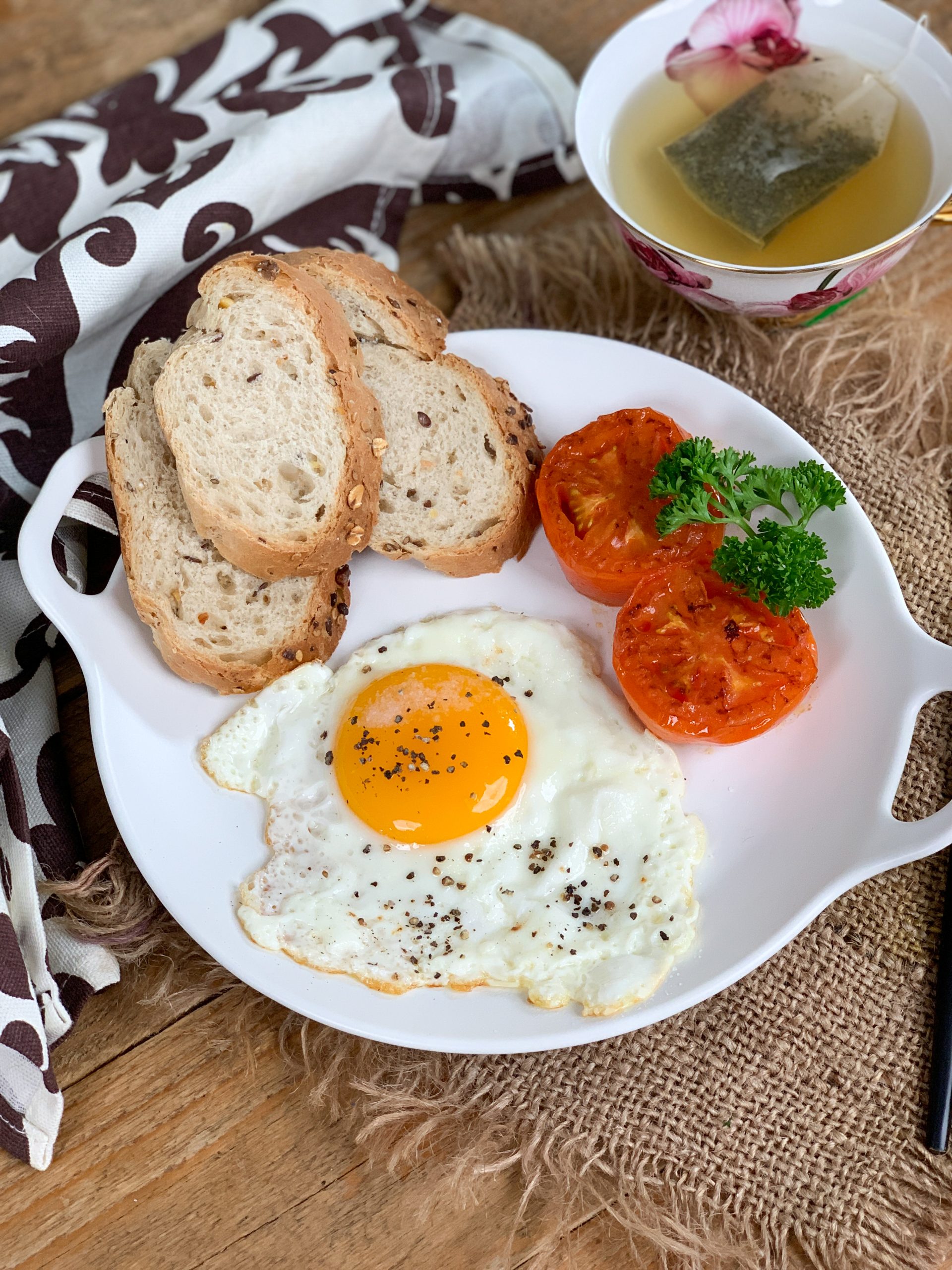 Fried Egg Recipe - Sunny Side Up