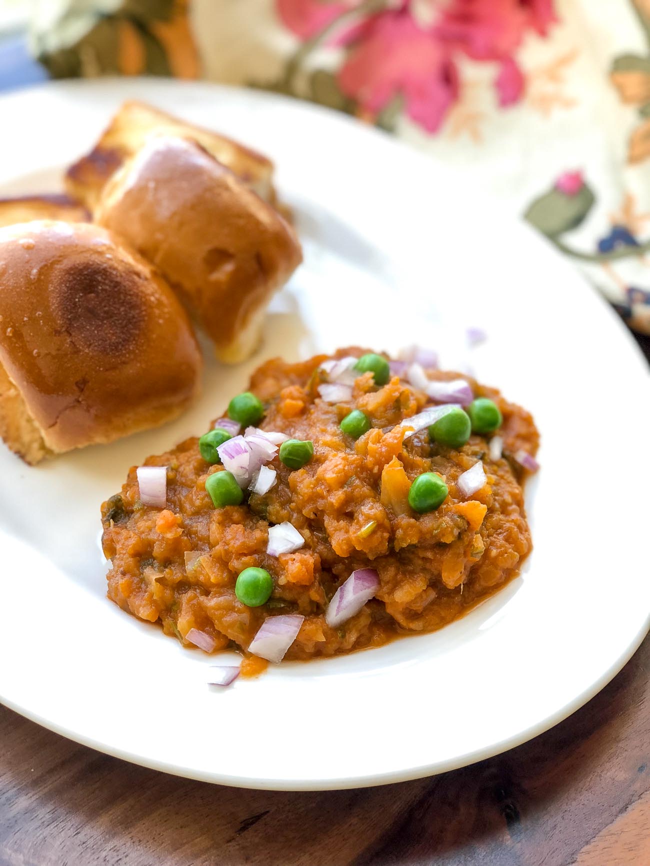 Homemade Pav Bhaji Recipe - Delicious Mumbai Style Street Food