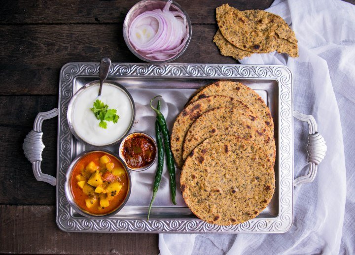 Rajasthani Korma Roti Recipe