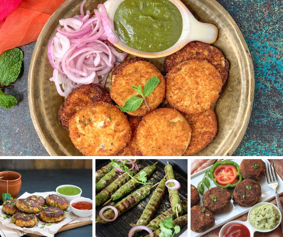 Street Foods of India Special: 70 Irresistible Vegetarian Tikki, Kebab, Cutlet & Patty Recipes for Evening Snack And Parties