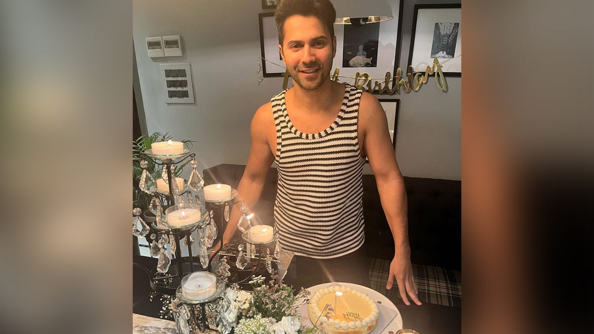 Varun Dhawan Ate "Very Little" Of His Birthday Cake; Here's Why