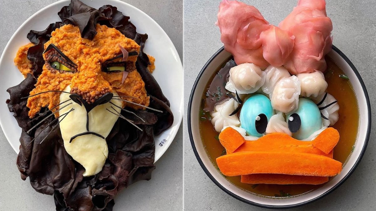 Watch: Meet The Instagram Artist Turning Food Into Your Favourite Cartoon Characters