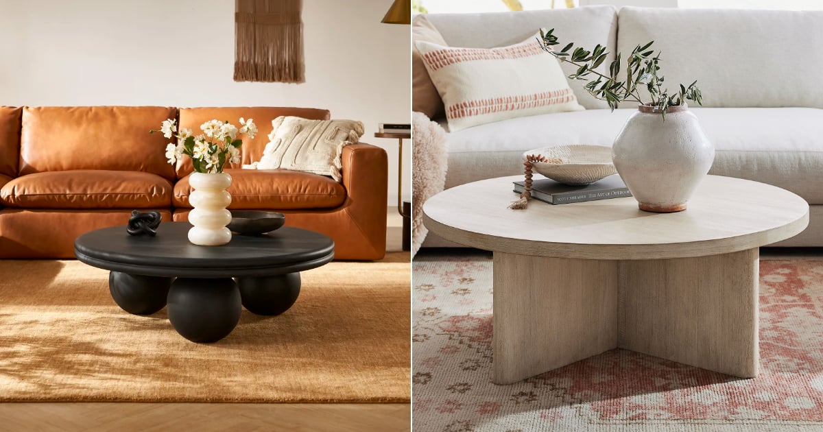 12 Round Coffee Tables That Work With Every Style