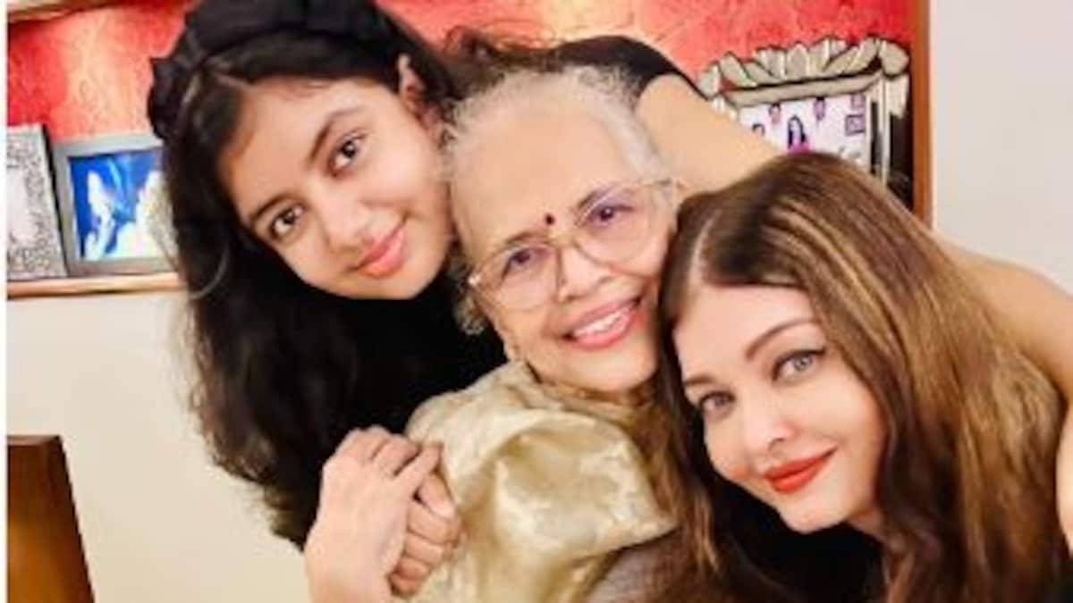 Aishwarya Rai Bachchan's Mom Enjoys Birthday Celebration With Quartet Of Cakes