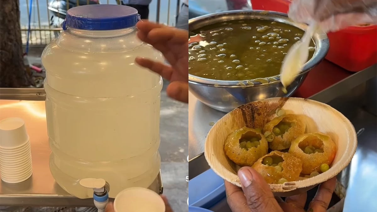 Bengaluru's "Invisible Pani Puri" With "Colourless Water" Has Internet's Attention