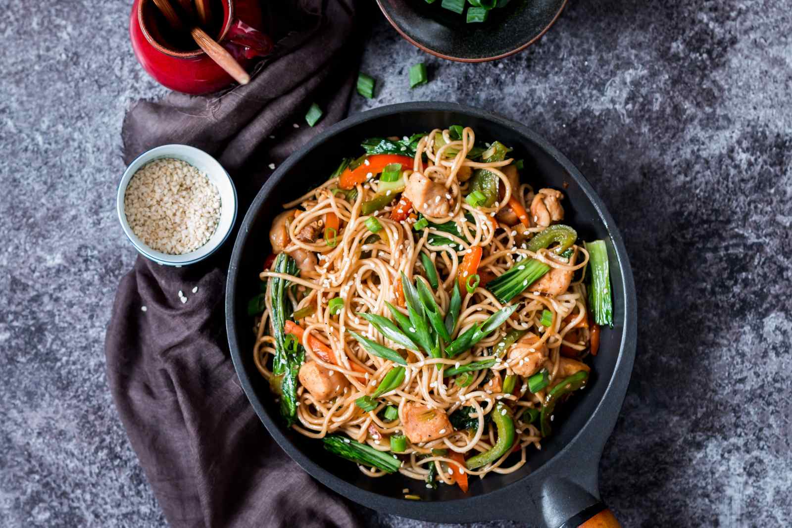 Cantonese Style Chicken Chowmein Recipe