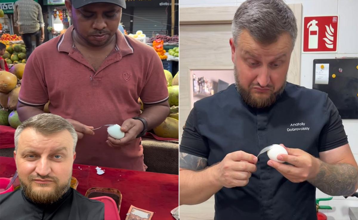 Chef Tries Viral Egg Peeling Hack. Does It Really Work? Watch The Video