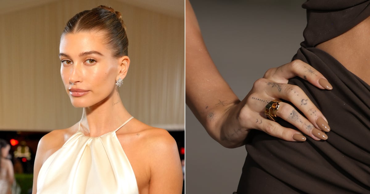 Hailey Bieber's 20+ Tattoo Collection Is Filled With Tiny Designs