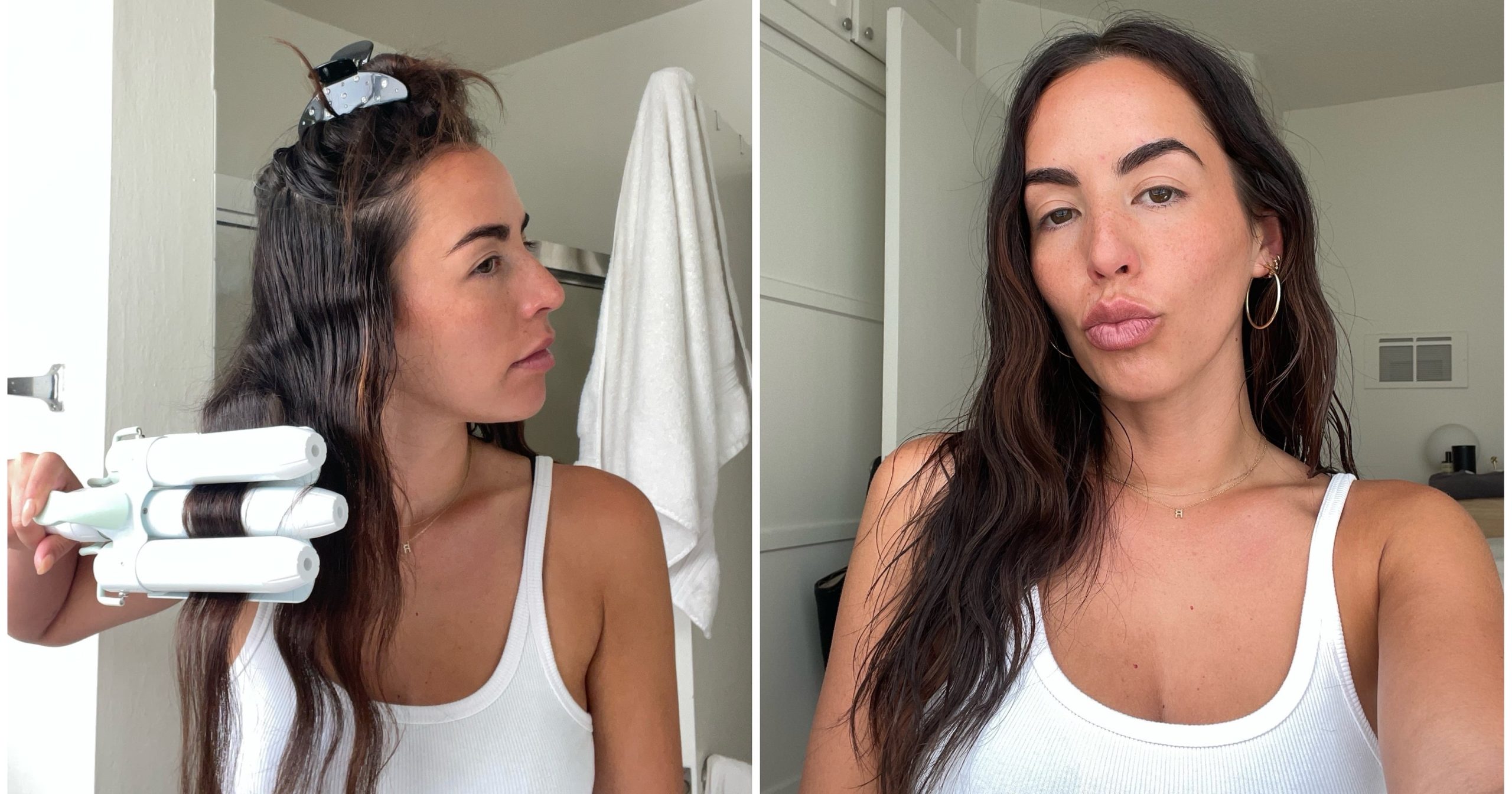 I Recreated Kim Kardashian's Wet Hair Look With Tips From Her Stylist