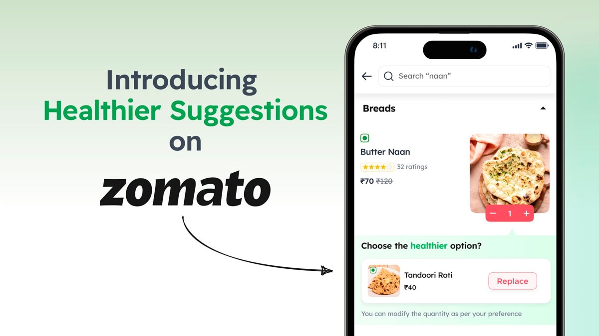 Viral: Zomato CEO Launches New Feature Called "Healthier Suggestions", Internet Reacts