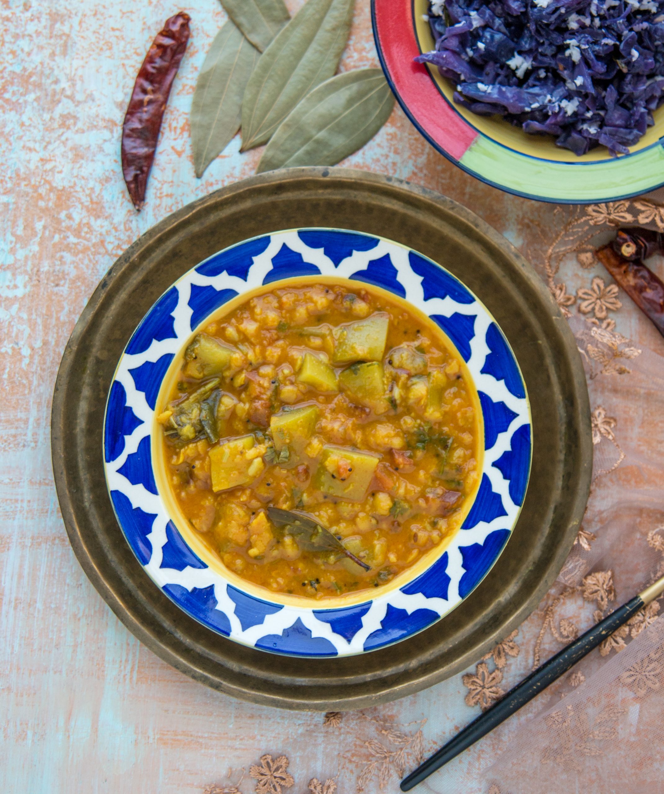 Khatti Meethi Lauki Dal Recipe - Sweet & Spicy Bottle Gourd Dal